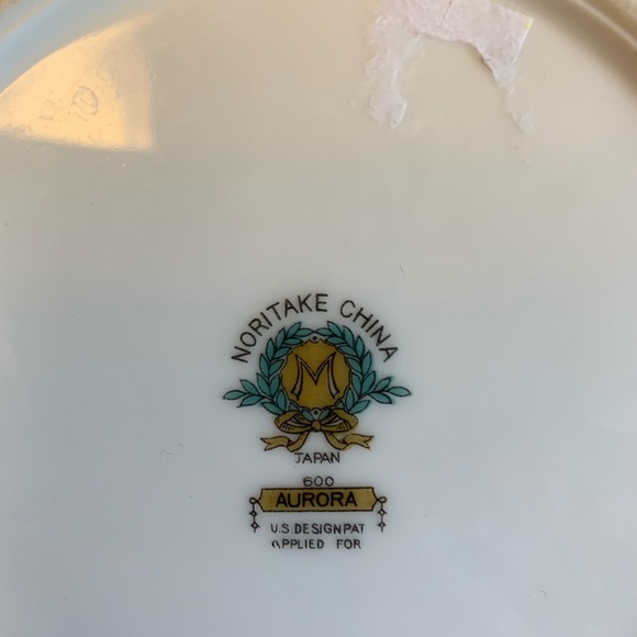 Noritake China Aurora Bread & Butter Plate - Picture 6 of 8
